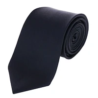 Trafalgar Men's Sutton Solid Color Silk Brace and Necktie Combo