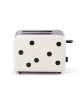 kate spade new york All In Good Taste Deco Dot Toaster