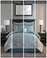 Madison Park Odette Jacquard 8-Pc. Comforter Set, California King