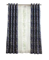 Tommy Hilfiger Carine Floral Grommet Room Darkening 2-Piece Curtain Panel