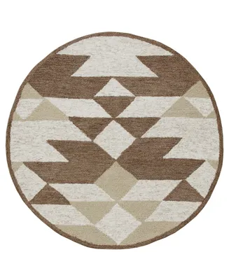 Lr Home Sweet SINUO54117 4' x 4' Round Area Rug