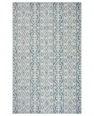 Lr Home Sunny SUNSH81242 5' x 8' Outdoor Area Rug