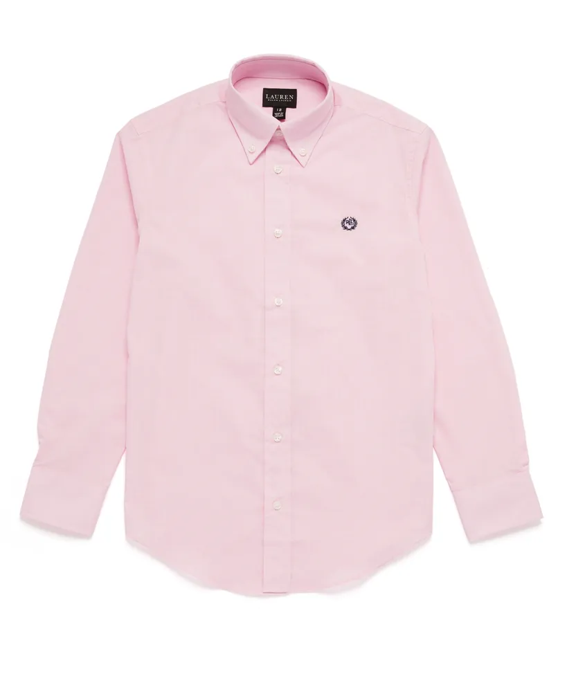 Lauren Ralph Big Boys Long Sleeve Button Up Shirt