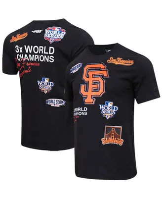 Men's Pro Standard Black San Francisco Giants Championship T-shirt
