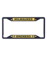 Wincraft Milwaukee Brewers Chrome Color License Plate Frame