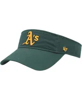 Men's '47 Brand Green Oakland Athletics Clean Up Adjustable Visor