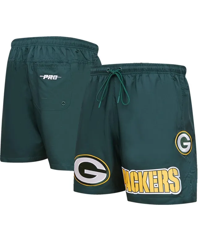 Green Bay Packers Nike Sideline Primary Lockup Performance Shorts - Green /Gold