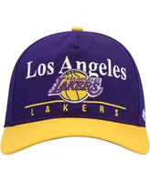 Men's '47 Brand Purple, Gold Los Angeles Lakers Super Hitch Adjustable Hat