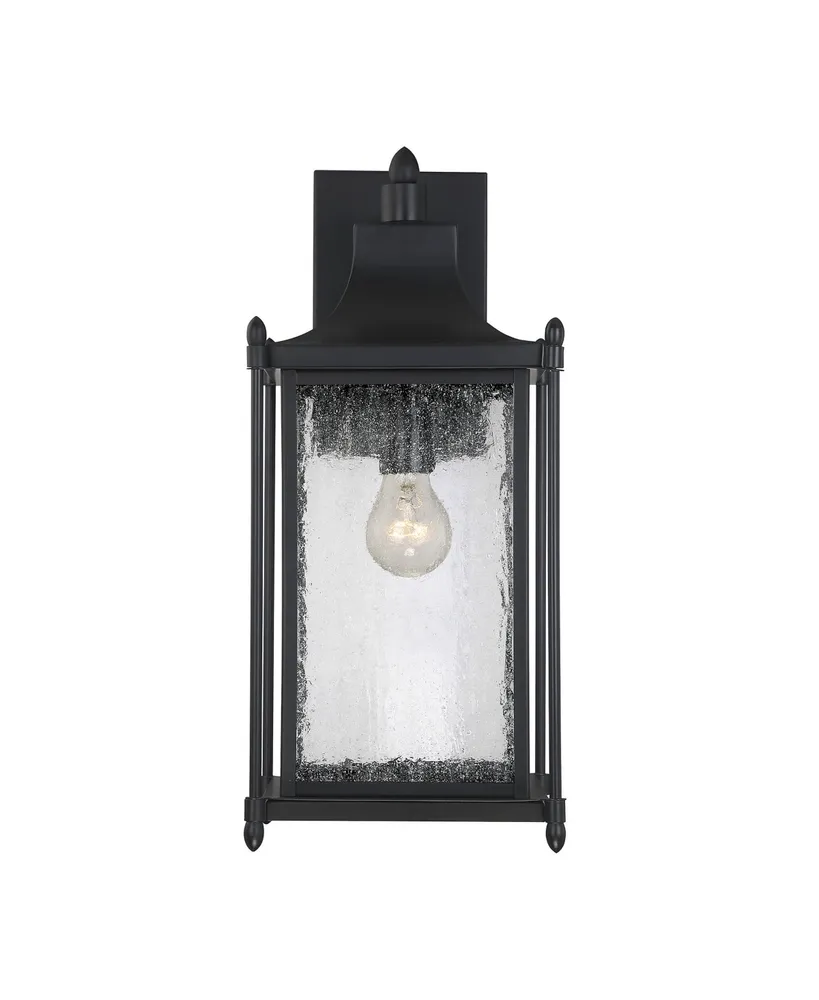 Savoy House Dunnmore 1-Light Outdoor Wall Lantern in Black