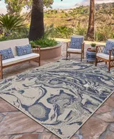 Lr Home Sean SEADE81874 5'3" x 7' Outdoor Area Rug