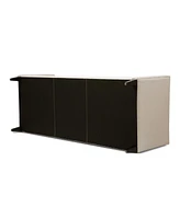 Jack 84" Modern Tuxedo Tufted Sofa