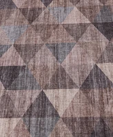 Mink Home Velvet Touch Washable Mar-001 7'6" x 9'6" Area Rug
