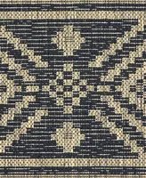 Lr Home Sunny SUNSH81241 5' x 8' Outdoor Area Rug