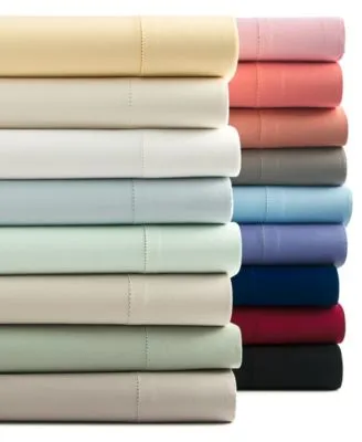 Charter Club Damask Solid 550 Thread Count 100 Cotton Sheet Sets Exclusively At Macys