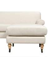 Jennifer Taylor Home Alana 91" L-Shape Reversible Sectional Sofa
