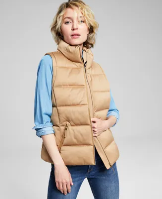 Tommy Hilfiger Women's Stand-Collar Puffer Vest, Created for Macy's