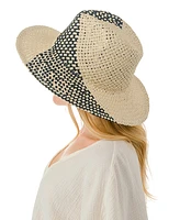 Marcus Adler Color Detail with Straw Panama Hat