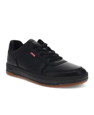 Levi's Men's Drive Faux-Leather Low Top Lace-up Sneakers