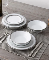 Noritake Laurelvale 4 Piece Salad Plate Set, Service for 4