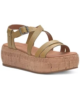 Lucky Brand Women's Jacobean Strappy Platform Sandals