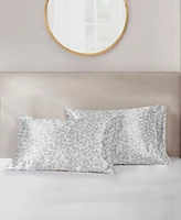 Madison Park Essentials Printed Satin Pillowcase Pair, Standard