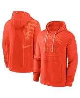 Men's Nike Orange San Francisco Giants Statement Ball Game Pullover Hoodie