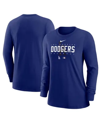 Women's Nike Royal Los Angeles Dodgers Authentic Collection Legend Performance Long Sleeve T-shirt