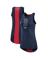 Women's Nike Navy Boston Red Sox Right Mix High Neck Tank Top