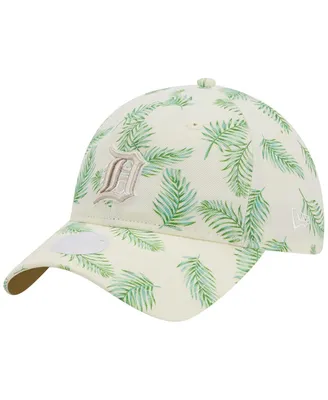 Women's New Era White Detroit Tigers Palms 9TWENTY Adjustable Hat