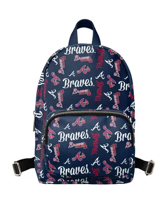 Youth Girls Foco Navy Atlanta Braves Repeat Brooklyn Mini Backpack