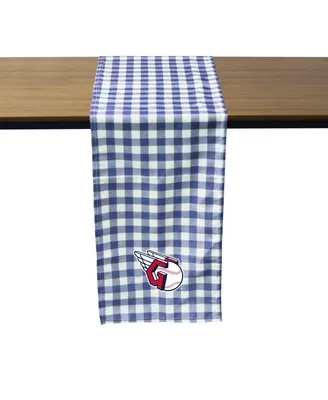 Cleveland Guardians Buffalo Check Table Runner
