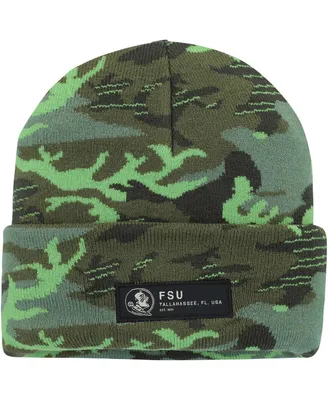 Men's Nike Camo Florida State Seminoles Veterans Day Cuffed Knit Hat