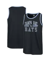 Men's '47 Brand Navy Tampa Bay Rays Winger Franklin Tank Top