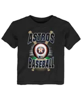 Toddler Boys and Girls Black Houston Astros Special Event T-shirt