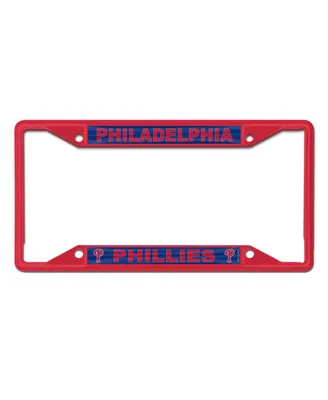 Wincraft Philadelphia Phillies Chrome Color License Plate Frame