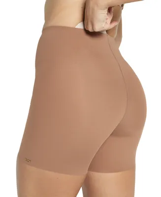 Leonisa Women's Undetectable Padded Butt Lifter Shaper Shorts - Brown