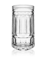 Mikasa Lawrence 12 Ounce Highball Drinking Glass 4-Piece Set