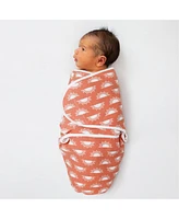 The Peanutshell Baby Boys Desert Safari 3-Pack Swaddles, Medium/Large