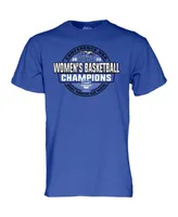 Men's Blue 84 Royal Middle Tennessee State Raiders 2023 C-usa Women's Basketball Conference Tournament Champions Locker Room T-shirt