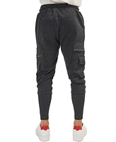 Ron Tomson Men's Modern Zipper Pocket Fitted Joggers