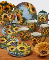 Certified International Sunflower Bouquet Teapot