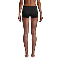 Lands' End Plus Comfort Knit Mid Rise Boyshort Underwear - 2 Pack