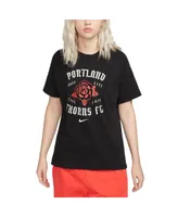 Women's Nike Black Portland Thorns Fc Travel T-shirt