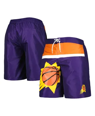 Men's G-iii Sports by Carl Banks Purple Phoenix Suns Sea Wind Swim Trunks