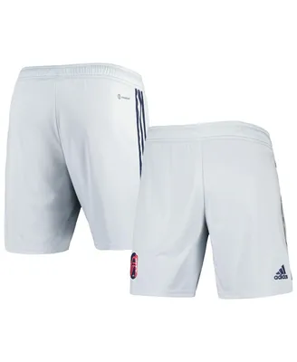 Men's adidas Gray St. Louis City Sc 2023 Away Aeroready Authentic Shorts
