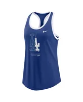 Women's Nike Royal Los Angeles Dodgers Tech Tank Top