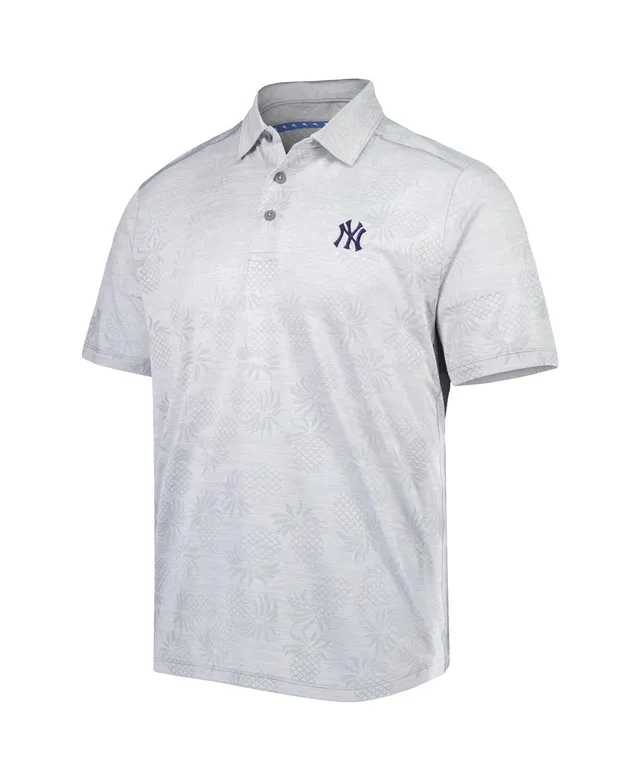 Tommy Bahama Men's Gray Washington Nationals Palm Coast Delray Fond  IslandZone Allover Polo Shirt