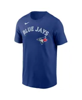 Men's Nike Fred McGriff Royal Toronto Blue Jays Name and Number T-shirt