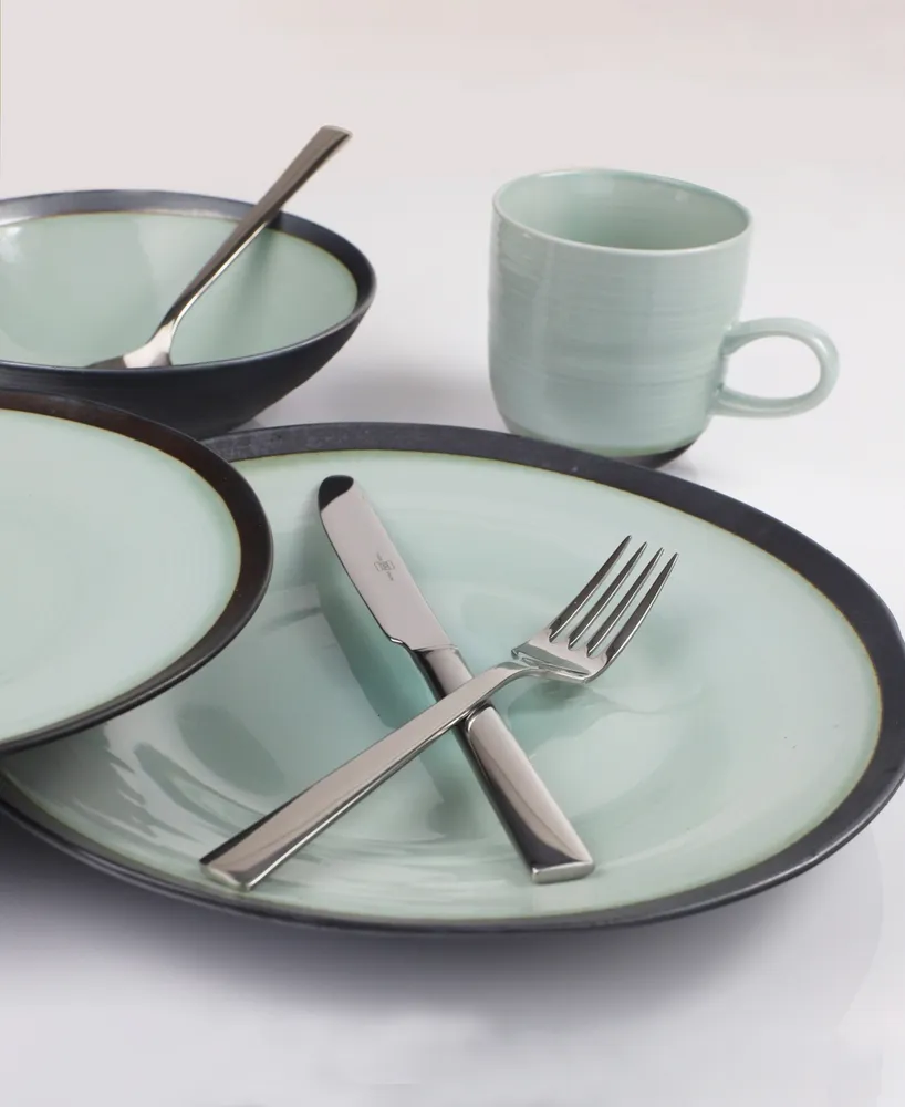 Euro Ceramica Diana 16 Piece Modern Dinnerware Set