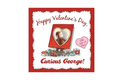 Happy Valentine's Day, Curious George!: With Fold